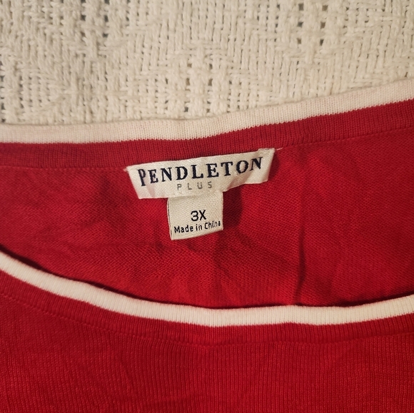 Pendleton Plus Reversible Sweater Set Size 3X - Picture 4 of 16